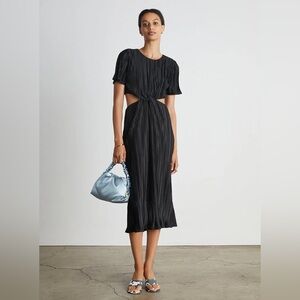 Who What Wear - Cutout Twist Midi Dress